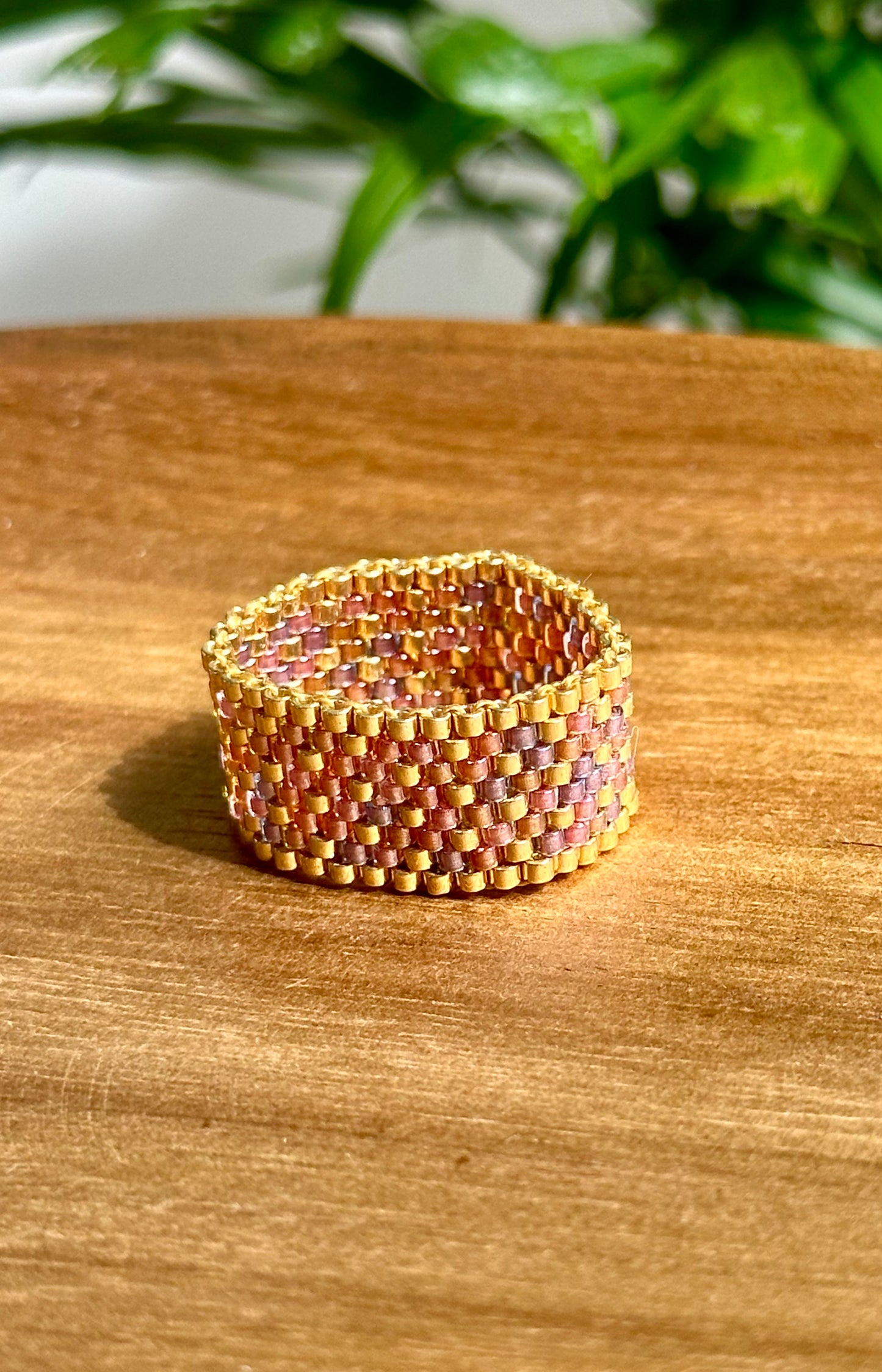 "Twinkle Rings" , sparkling beaded rings