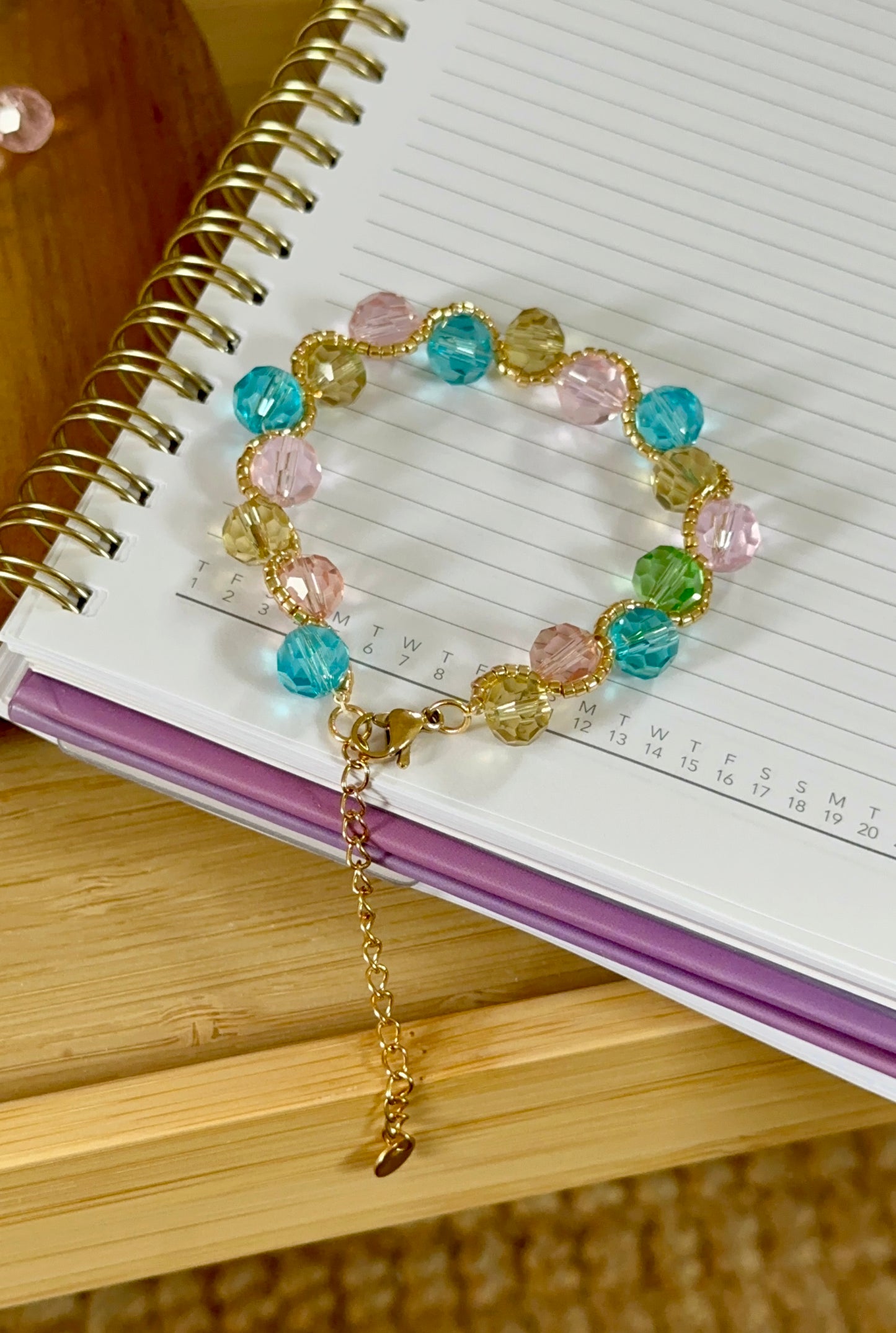 “Gold’n’Bubbles” bracelets